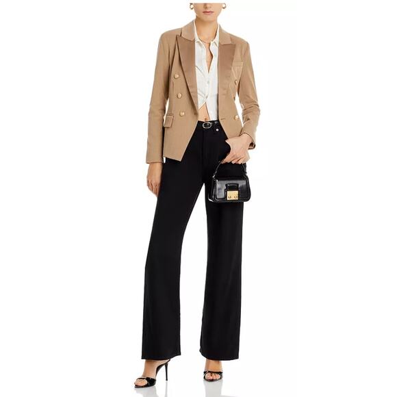 L'AGENCE Kenzie Peak Lapel Blazer Size 6 New with Tags - Picture 2 of 12